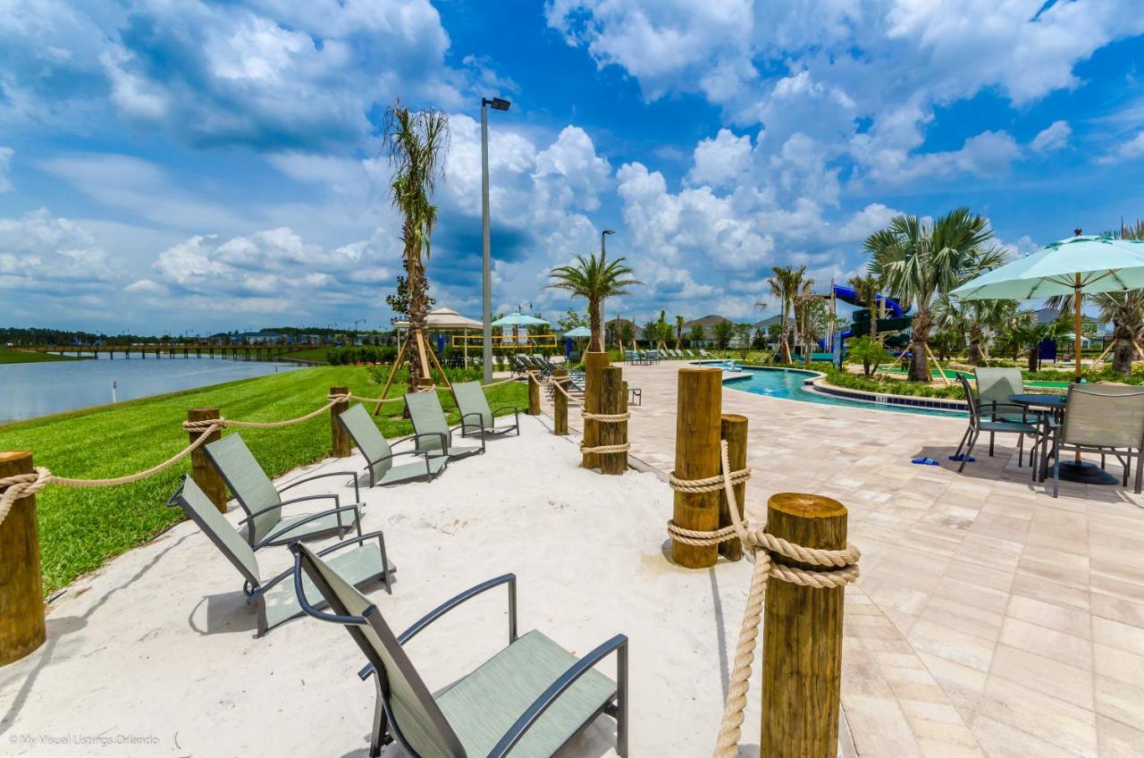 Modern Townhome Wprivate Pool Free Water Park Кисими Екстериор снимка