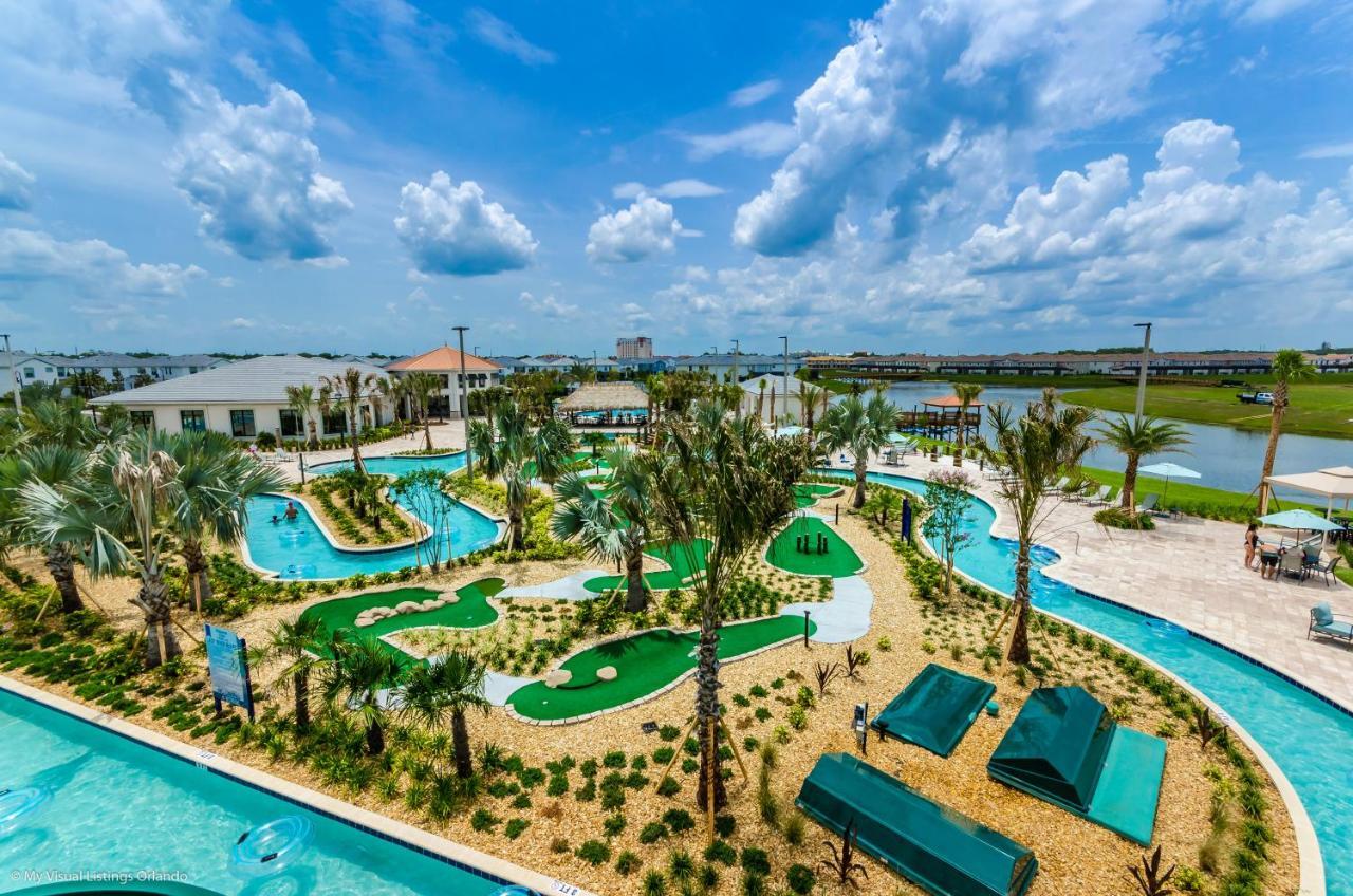 Modern Townhome Wprivate Pool Free Water Park Кисими Екстериор снимка